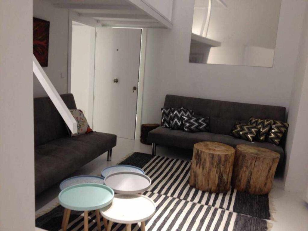 Posezení v ubytování Belén Modern & luxury space near Plaza Mayor
