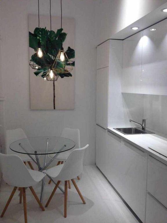Kuchyň nebo kuchyňský kout v ubytování Belén Modern & luxury space near Plaza Mayor