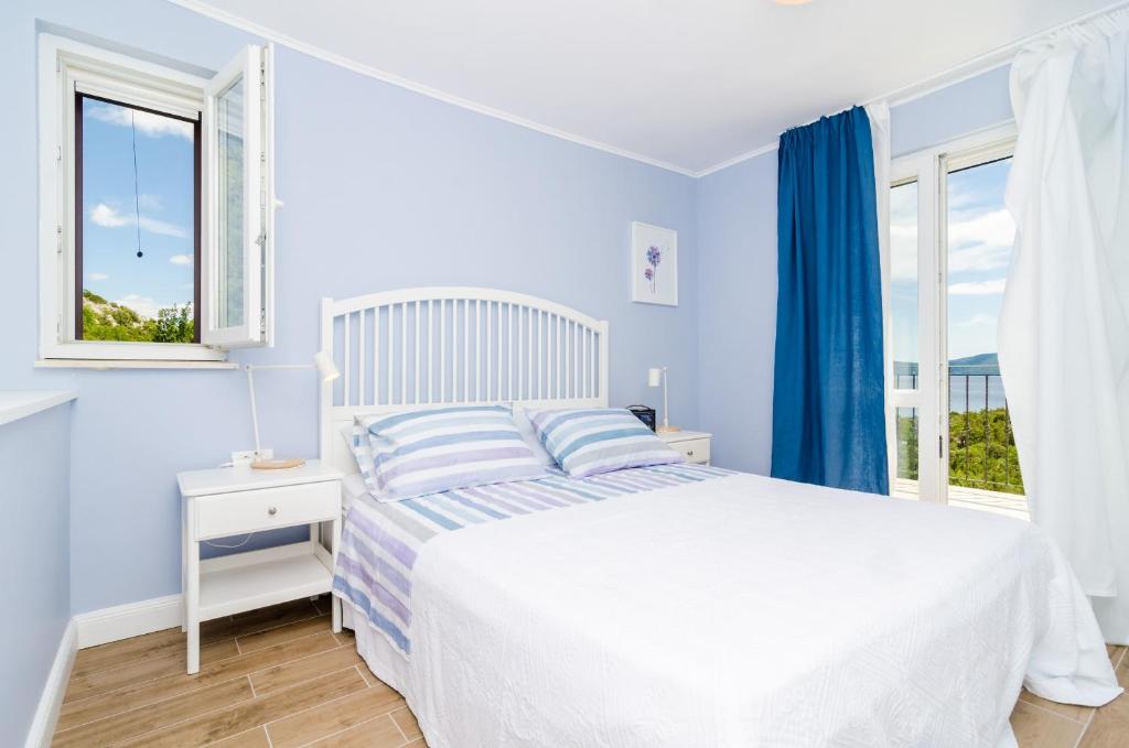 Posteľ alebo postele v izbe v ubytovaní Villa Sofija Dubrovnik & Peljesac Region