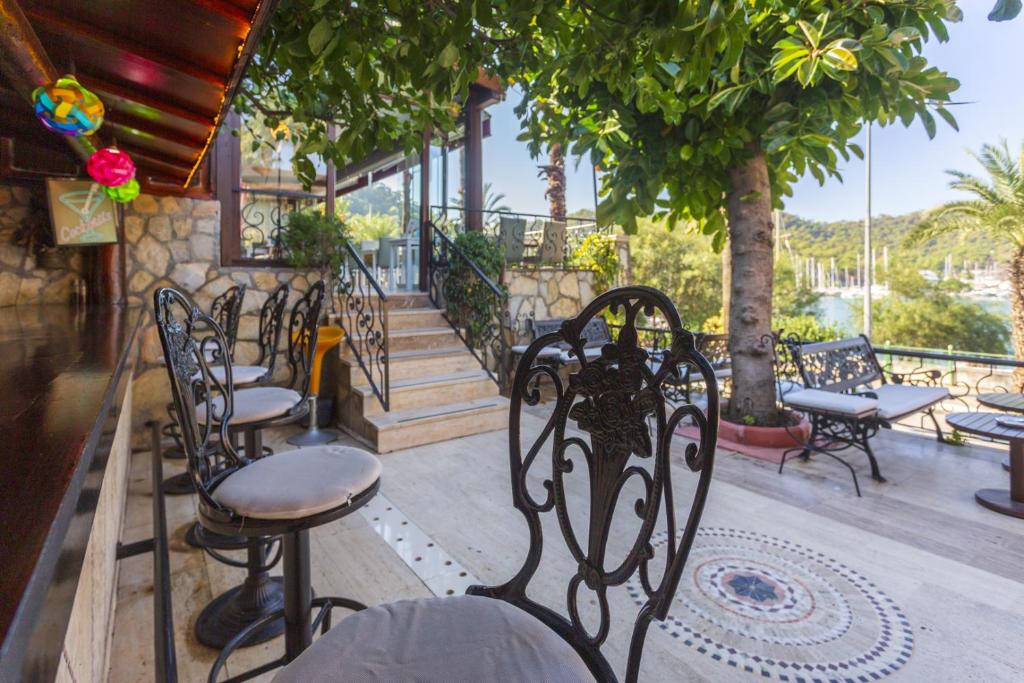 Balkón nebo terasa v ubytování Hotel Villa Daffodil