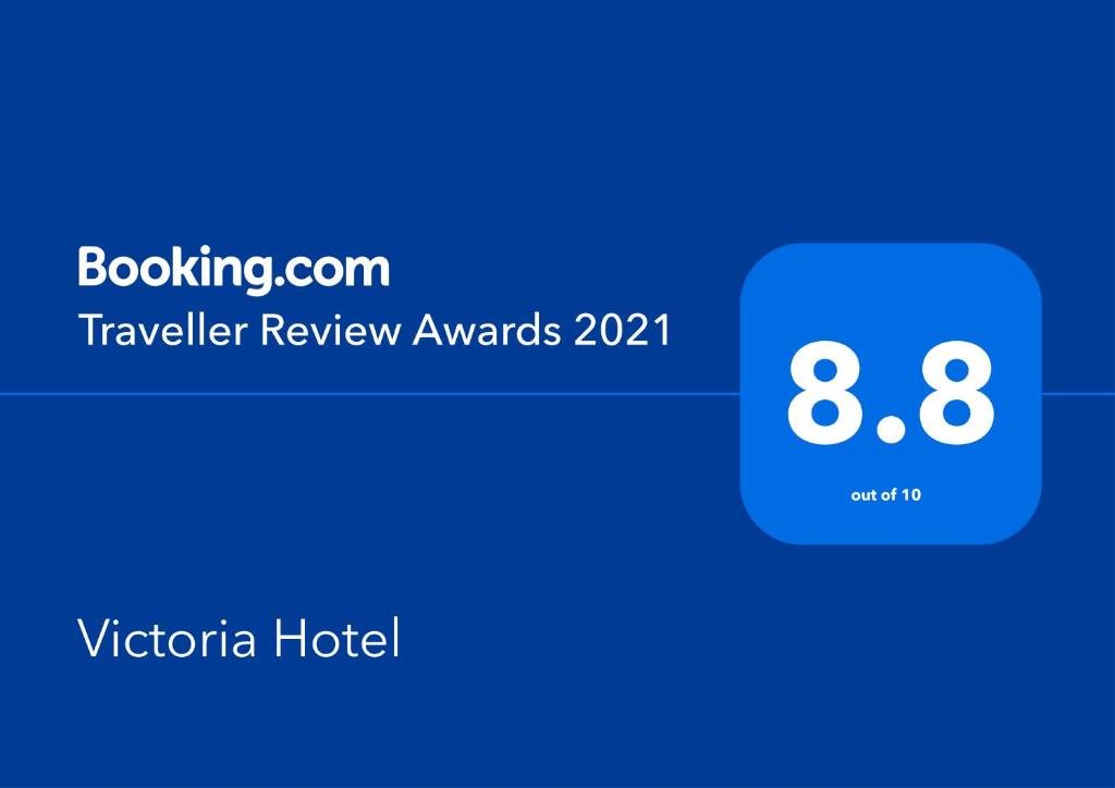 Certifikát, hodnocení, plakát nebo jiný dokument vystavený v ubytování Victoria Inn