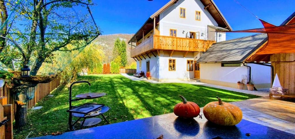 Zahrada ubytování Butterfly Lodge