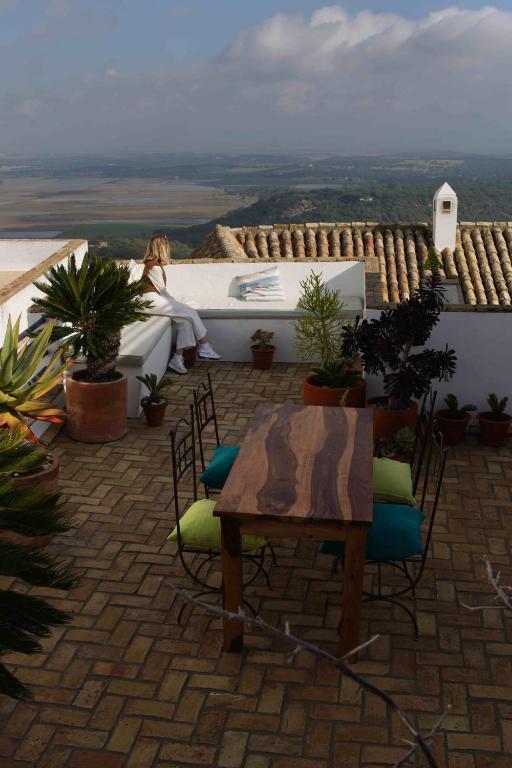 Balkón nebo terasa v ubytování Casa Santo Cristo - Califa Casas Vejer