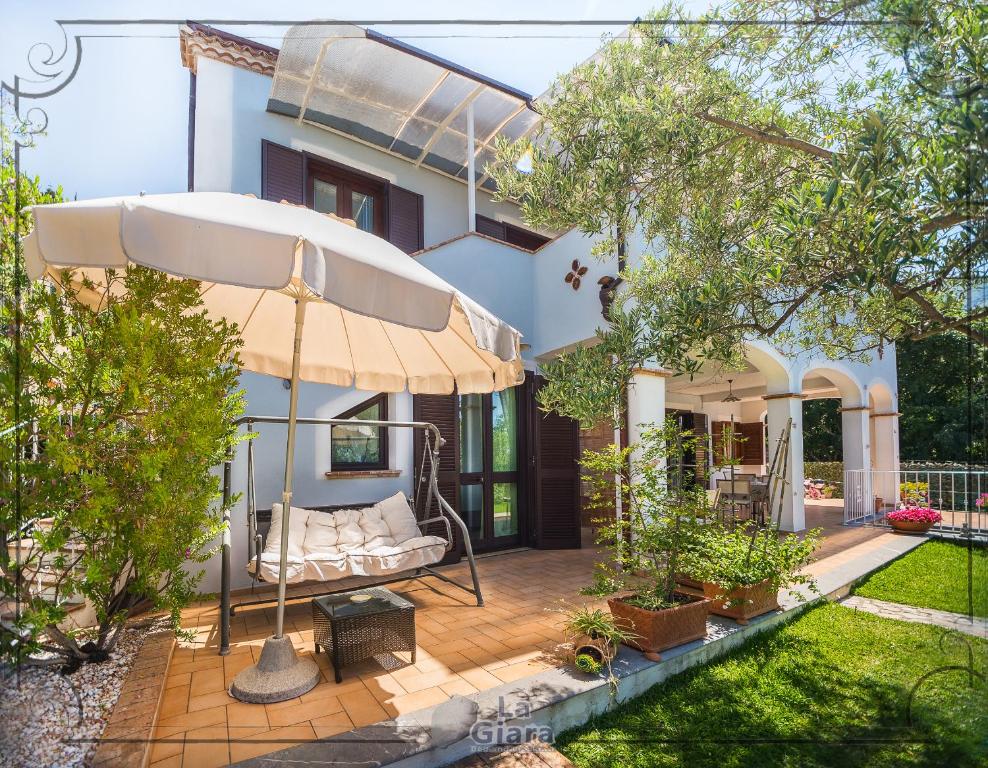 Zahrada ubytování B&b La Giara