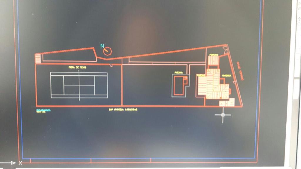 Půdorys ubytování Dunas villa