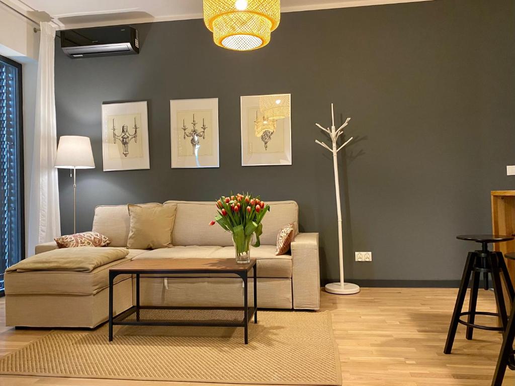 Posedenie v ubytovaní Apartament Krzysztofa Bochusa
