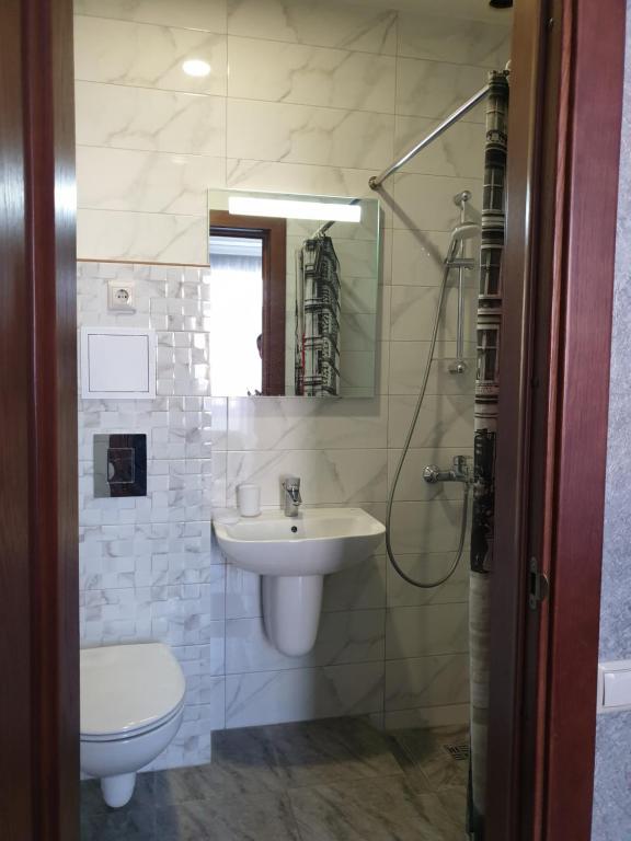  Ванная комната в Bumerang Hotel 