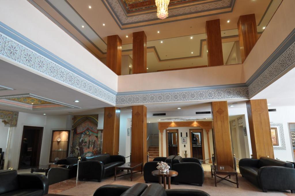Posezení v ubytování Hôtel Wassim