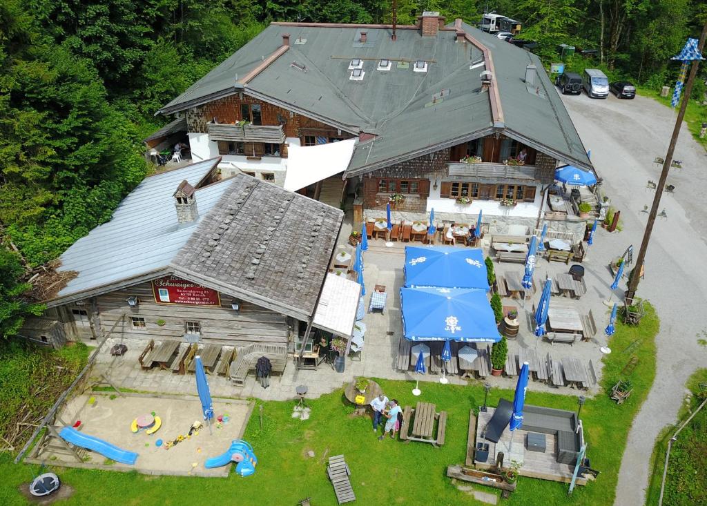 Bazén v ubytování Schwaigeralm nebo v jeho okolí