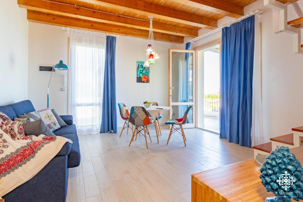 Posezení v ubytování Beach Front Villas
