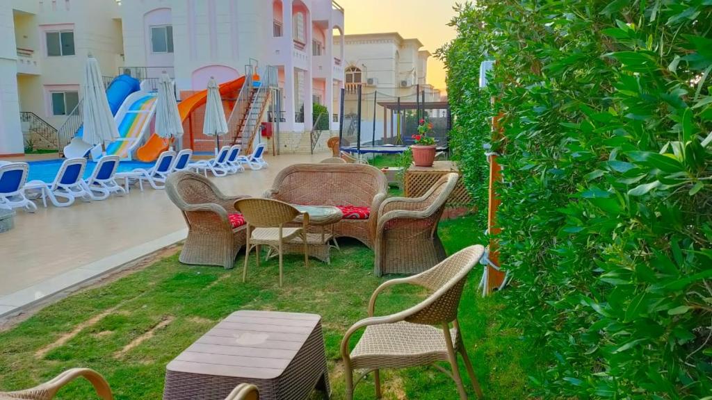 Zahrada ubytování 4S Hotel Dahab