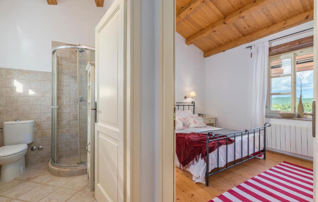 Koupelna v ubytování Villa Livia