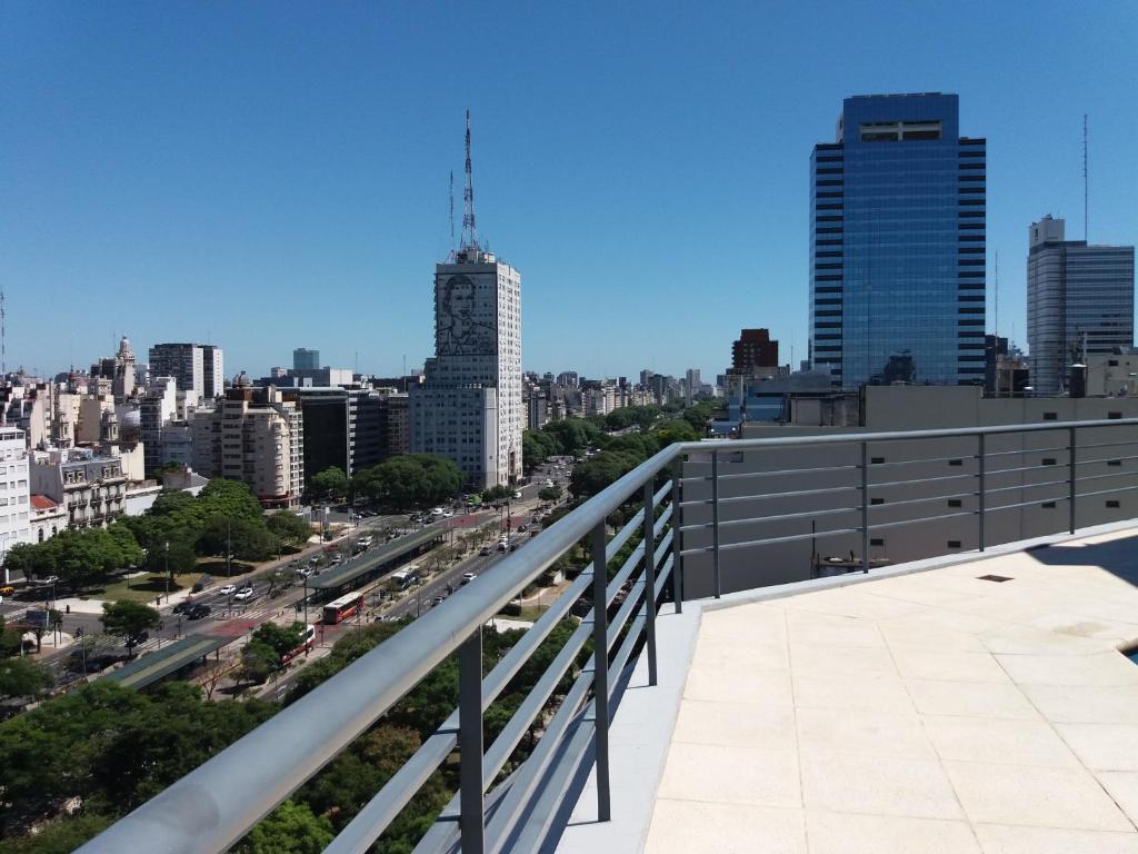 Vista general de Buenos Aires o vista desde el departamento
