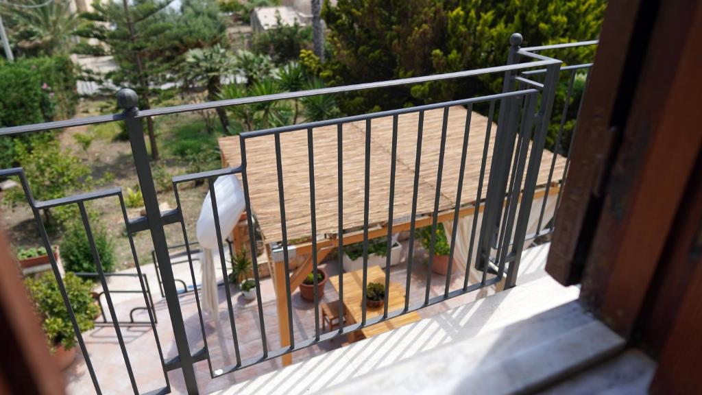 Balkón alebo terasa v ubytovaní B&B La Veranda