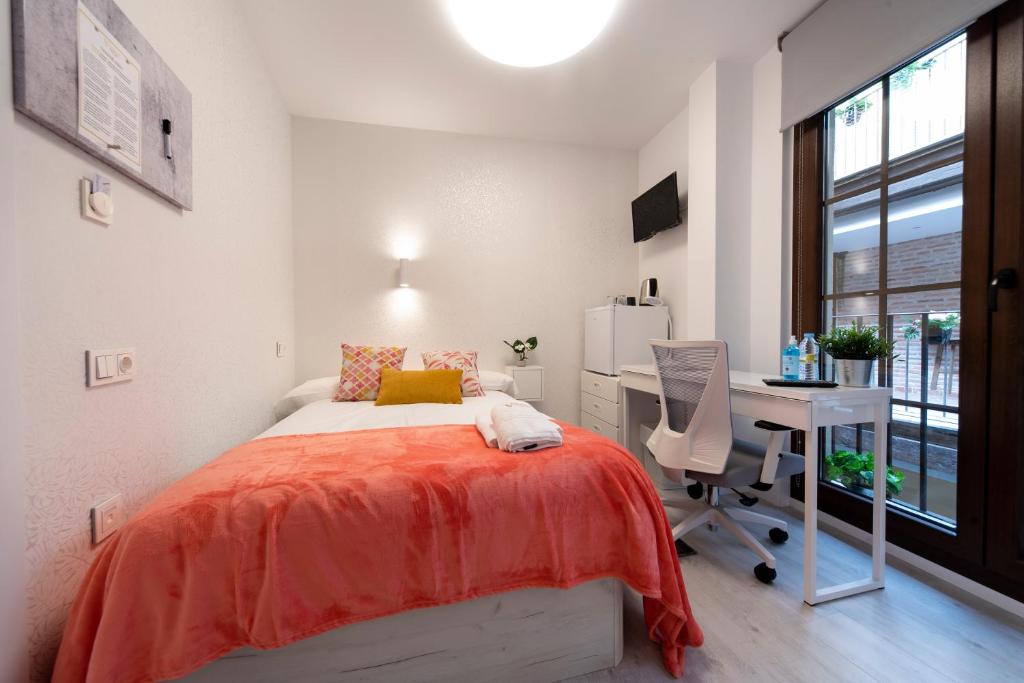 Voodi või voodid majutusasutuse Vizcainos Home Away toas