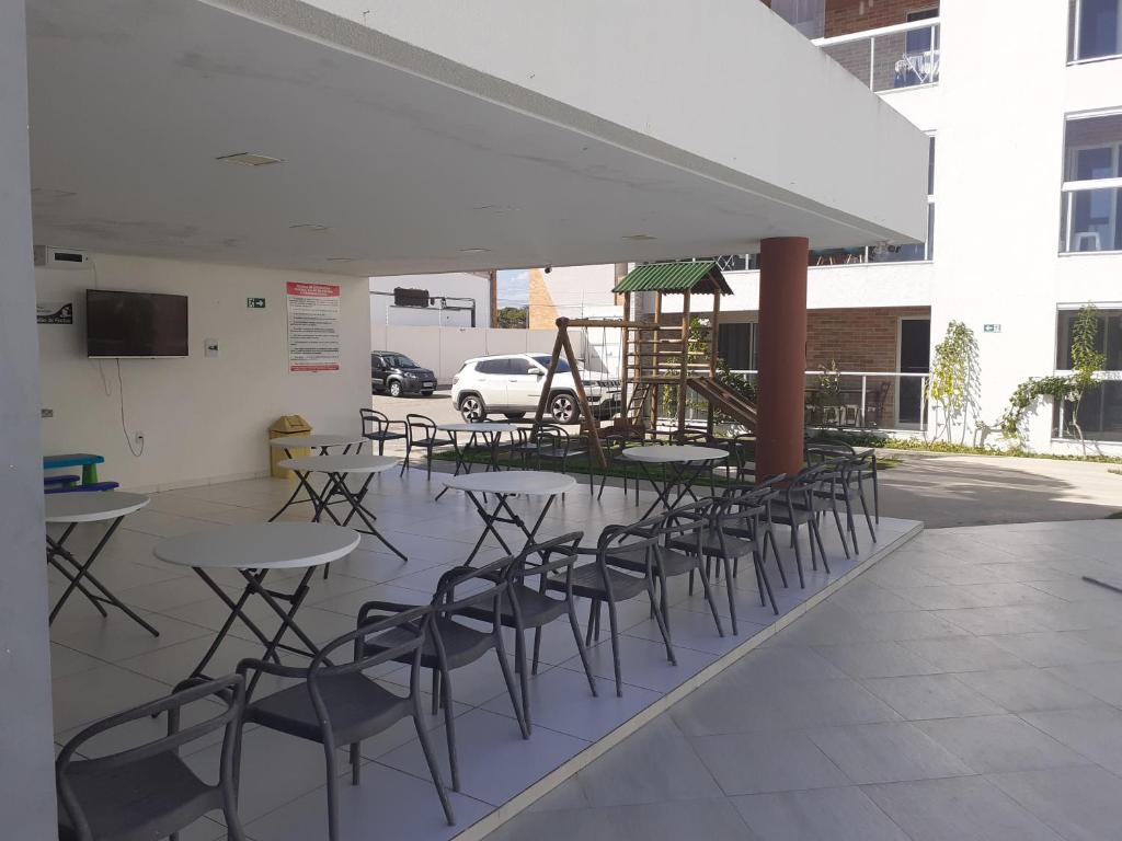  Apartamento c/ varanda Gourmet na Praia do Francês