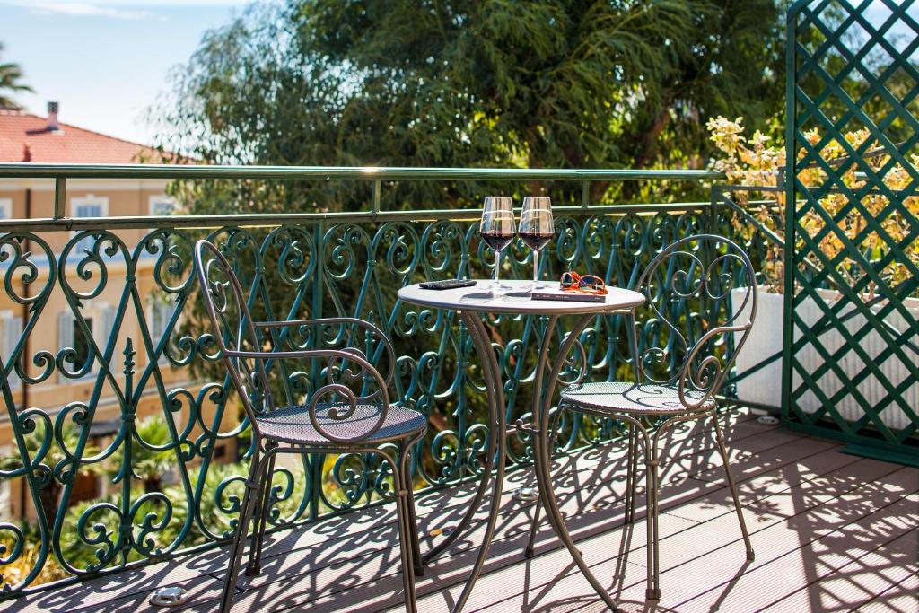 Balkón nebo terasa v ubytování Villa Sylva & Spa