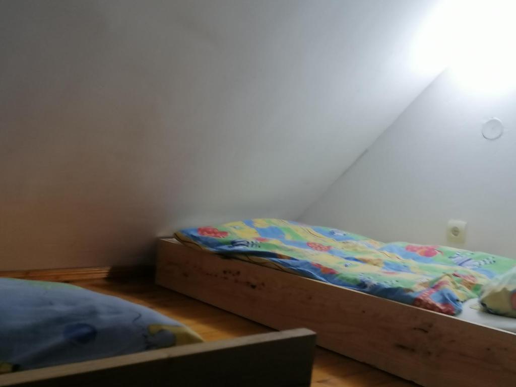 A bed or beds in a room at Jarebika