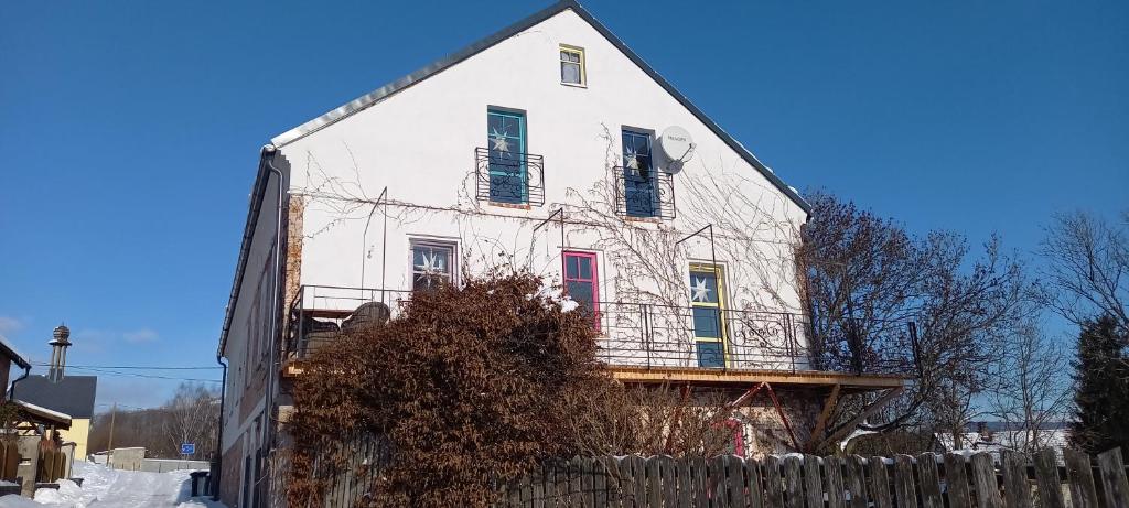 Budova, kde se apartmán nachází
