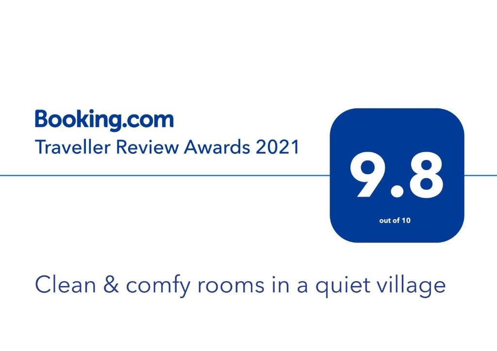 Certifikát, hodnocení, plakát nebo jiný dokument vystavený v ubytování AJ's Haven Homestay