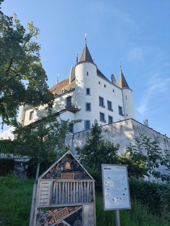 Budova, kde se apartmán nachází