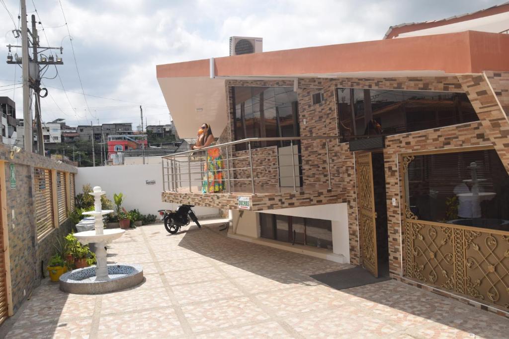 Budova, kde se hotel nachází