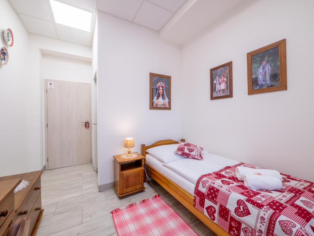 Postel nebo postele na pokoji v ubytování Apartmany Style