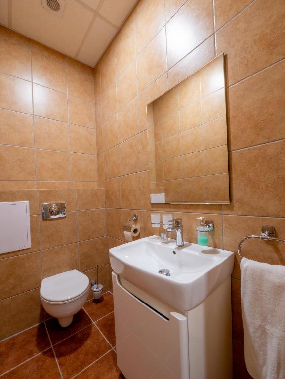 Koupelna v ubytování Apartmany Style