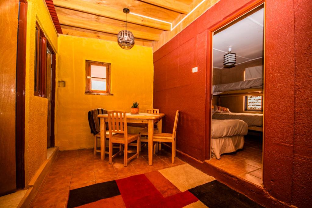 Posezení v ubytování Incahuasi Travelodge