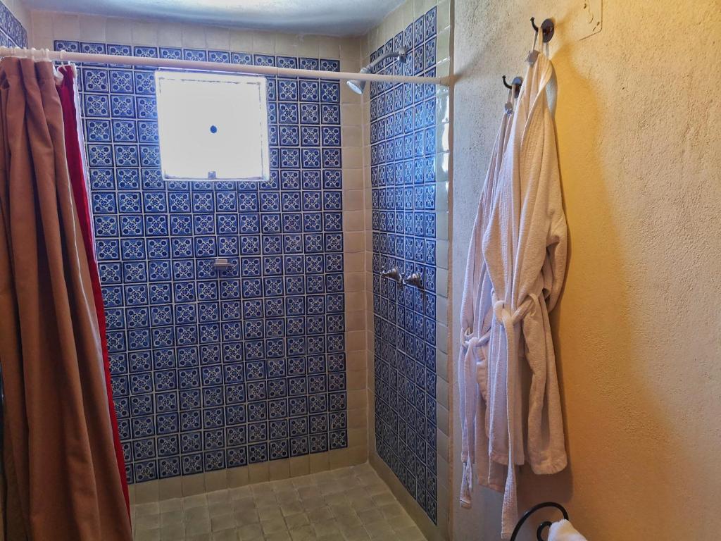 Koupelna v ubytování Hotel Casa Morena