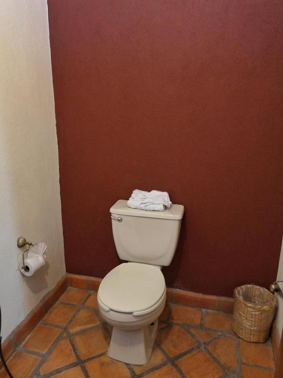 Koupelna v ubytování Hotel Casa Morena
