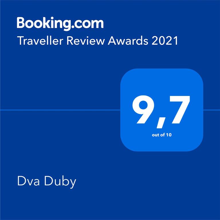 Dva Duby tanúsítványa, márkajelzése vagy díja
