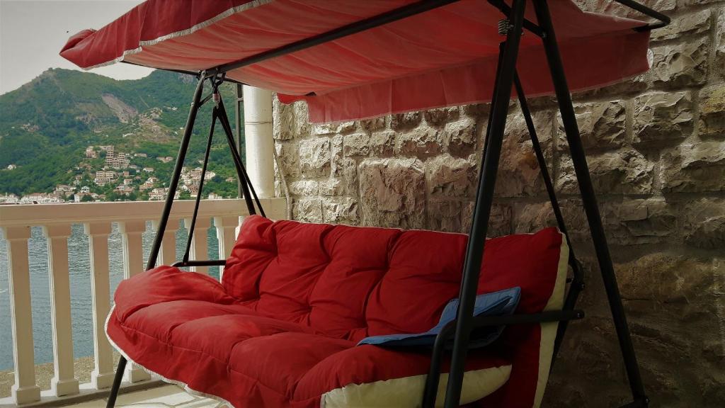 Nespecifikovaný výhled na hory nebo výhled na hory při pohledu z apartmánu