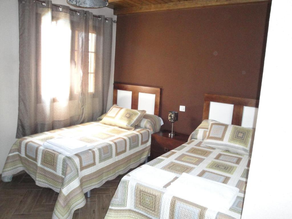 Posteľ alebo postele v izbe v ubytovaní Casa Rural Sierra San Mamede