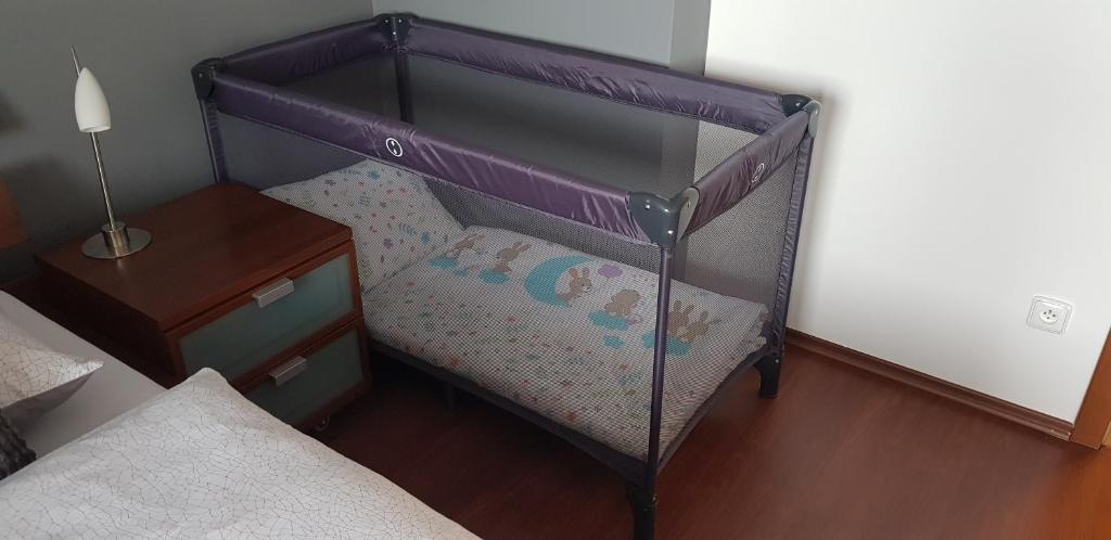 Postel nebo postele na pokoji v ubytování Apartmán P+Z