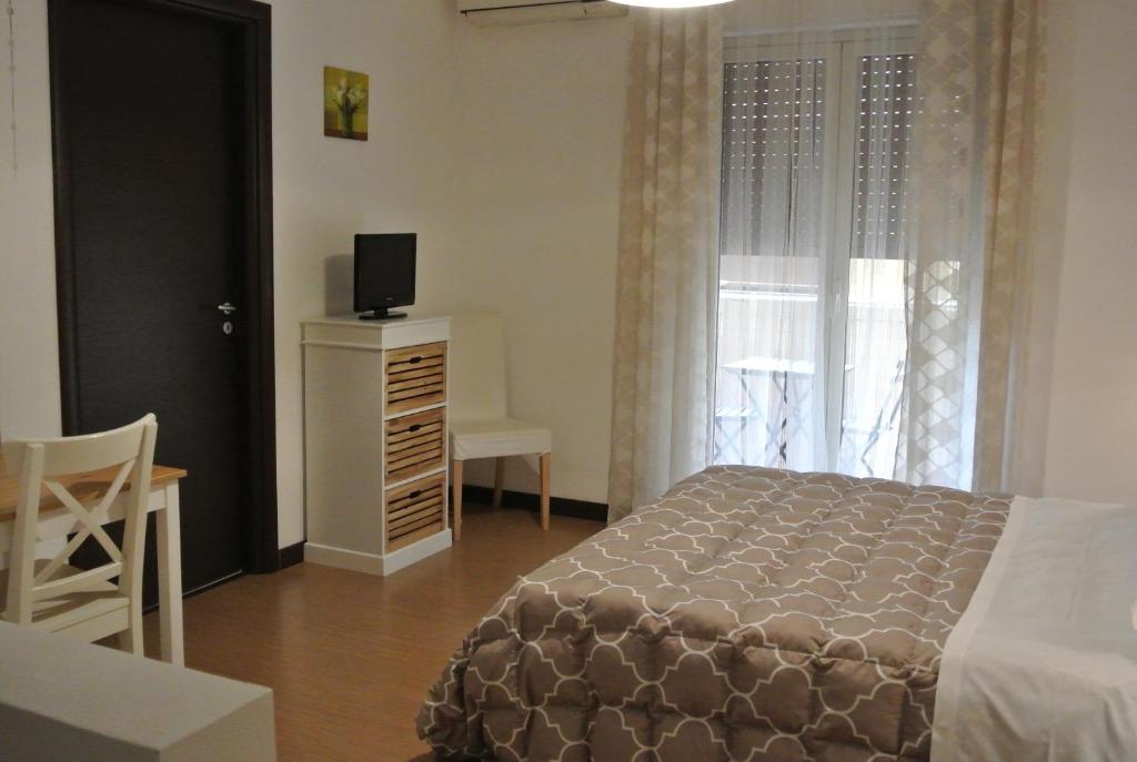 Posteľ alebo postele v izbe v ubytovaní B&B Via Dei Templi