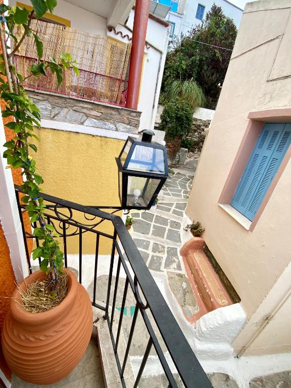 Balkón nebo terasa v ubytování Lion House I