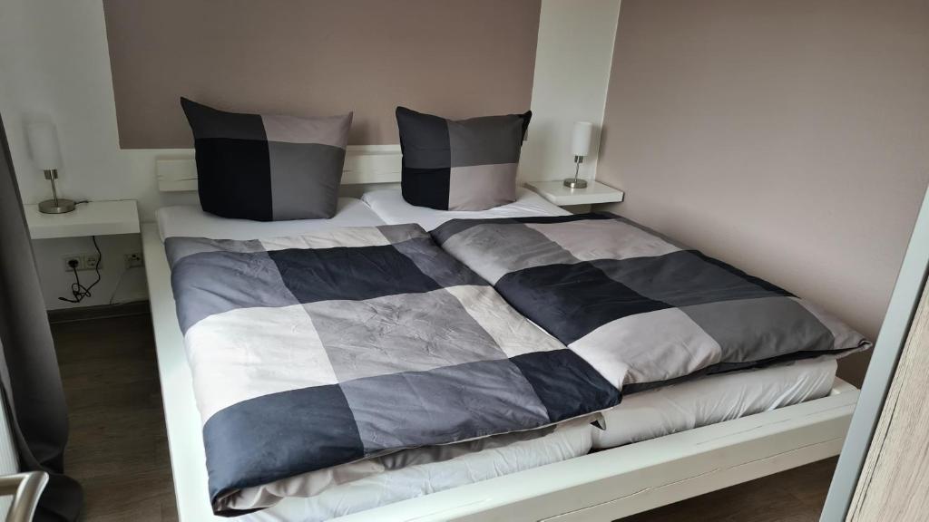 Postel nebo postele na pokoji v ubytování Marianne
