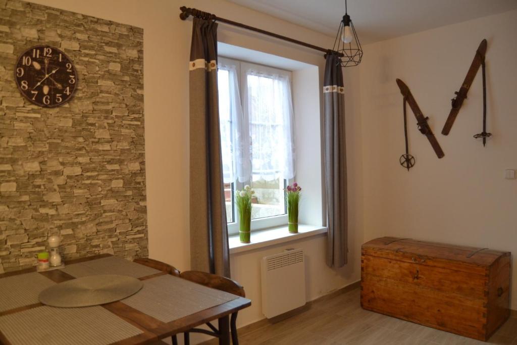 Posezení v ubytování Roothaus