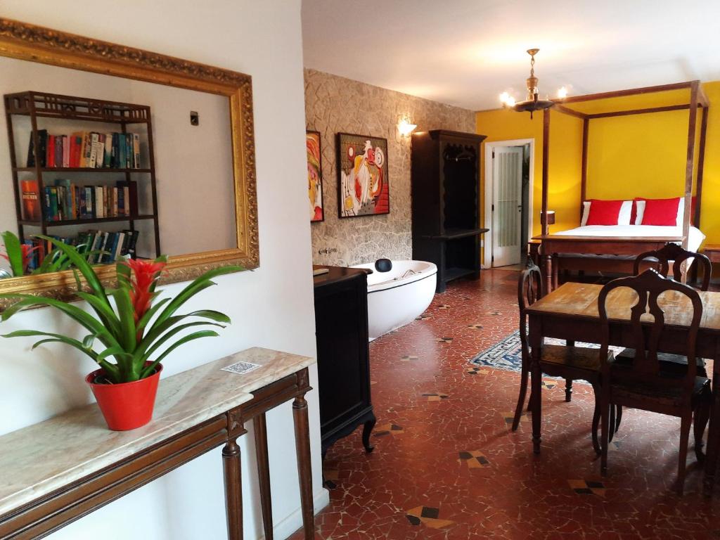Posezení v ubytování Rio Boutique Suites
