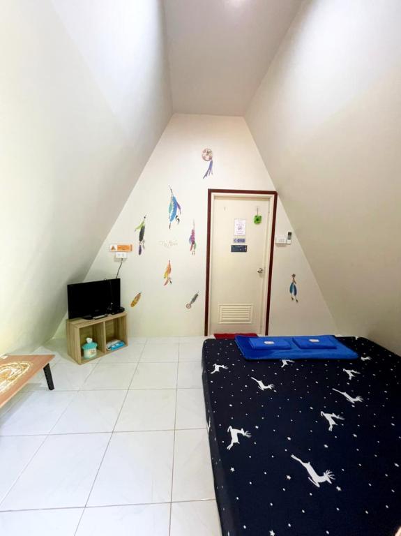Postel nebo postele na pokoji v ubytování Star View Garden