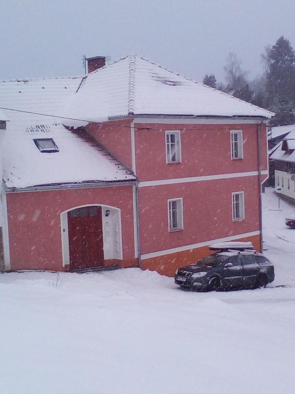 Apartmán Nerudovka v zimě