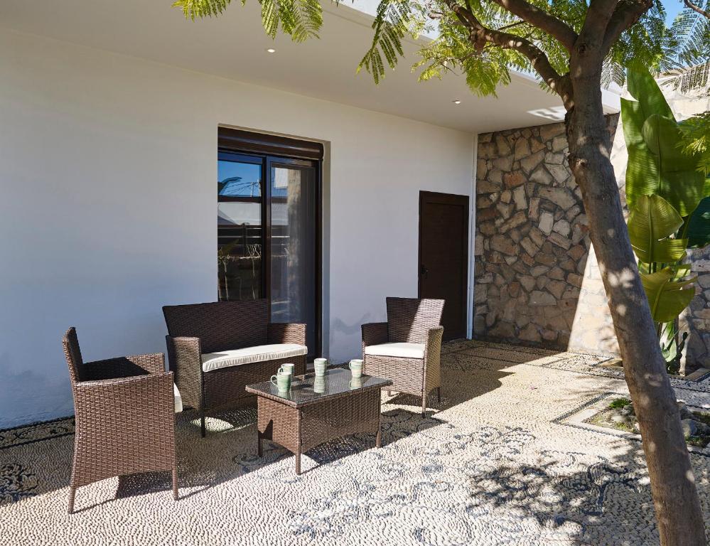 Patio nebo venkovní prostory v ubytování Villa Tamara