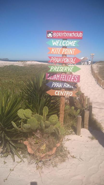  Apto Pé na Areia - Wi-Fi Gratuito - Tranquilidade à beira mar