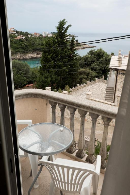 Balkón nebo terasa v ubytování Apartments Klara