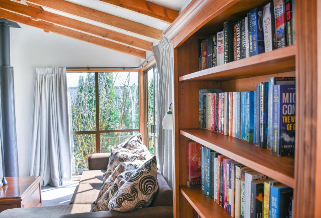 Posezení v ubytování Te Wanaka Lodge