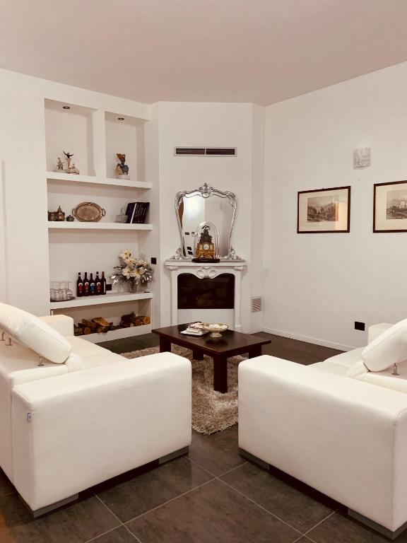 Posezení v ubytování AGRITURISMO BOSCO LONGHINO