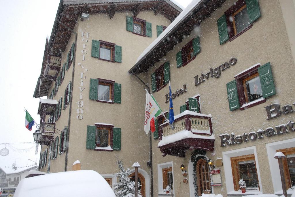 Hotel Livigno v zimě