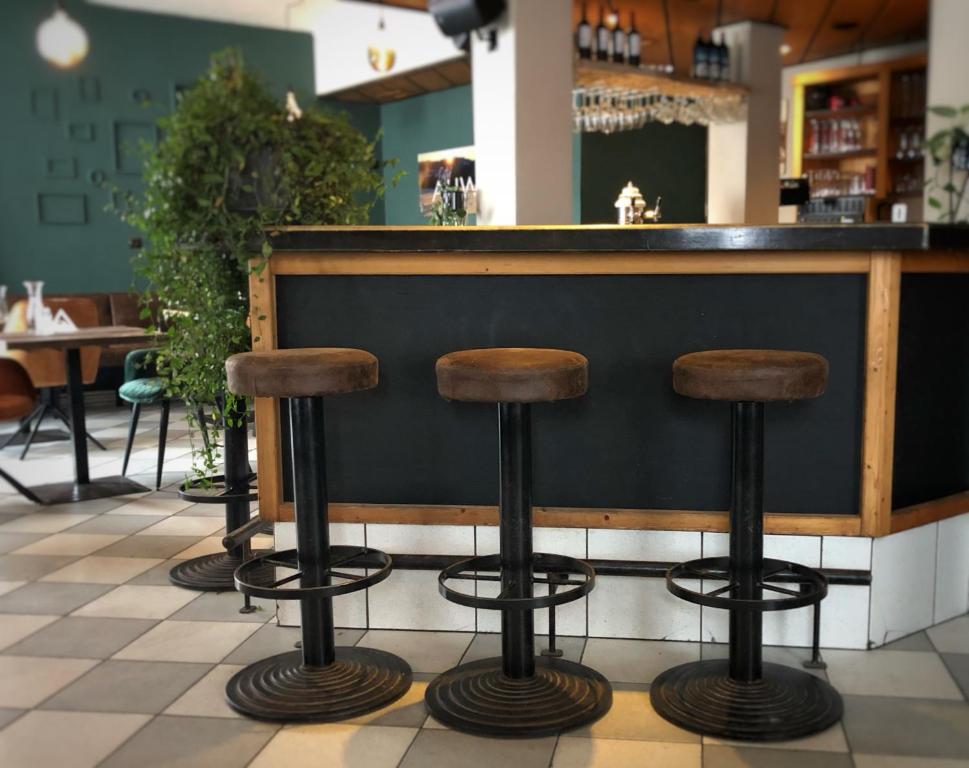 Lounge alebo bar v ubytovaní Gasthof Auwirt