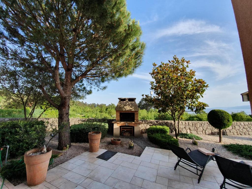 Vonkajšia záhrada v ubytovaní Sea View - Casa di Arijana